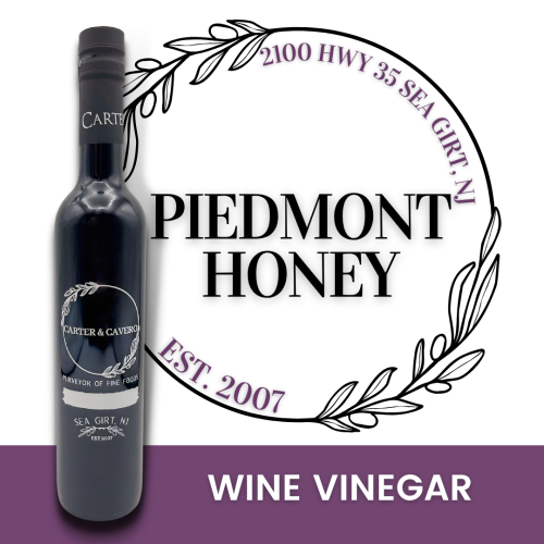 Piedmont Honey White Win Vinegar - Carter & Cavero Sea Girt Monmouth County NJ